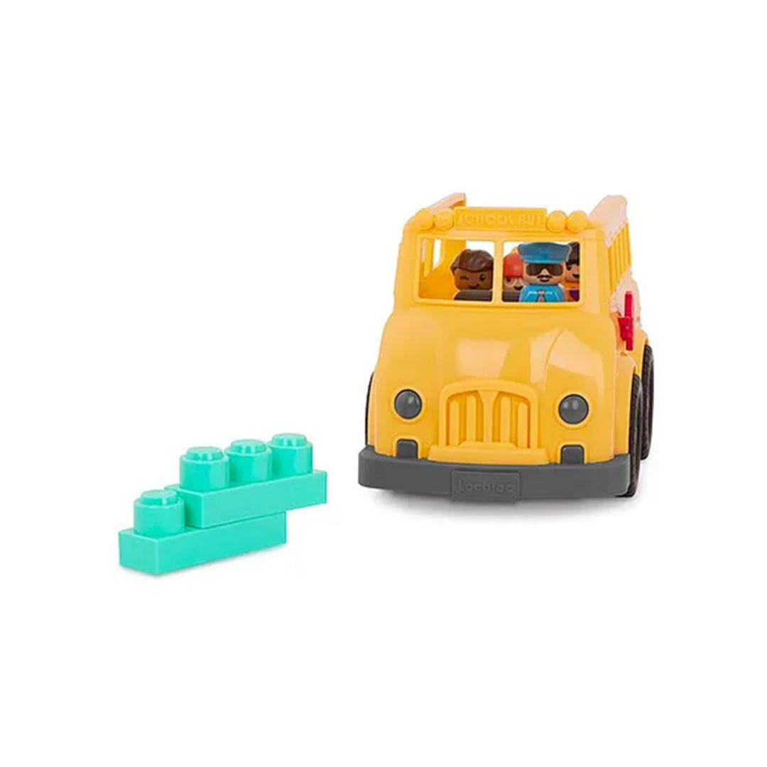 Battat Locbloc School Bus: Fun Diy Playset for Kids!