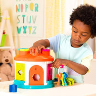 Battat Shape Sorter House - Color and Shape Sorting Toy for Toddlers