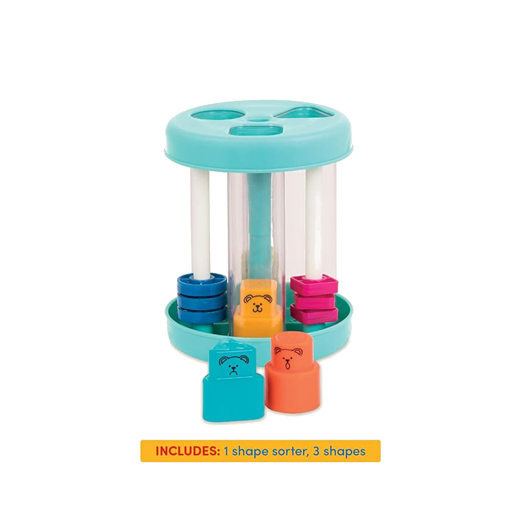 Battat Shapes & Sounds Sorter Educational Toy - Toyspry