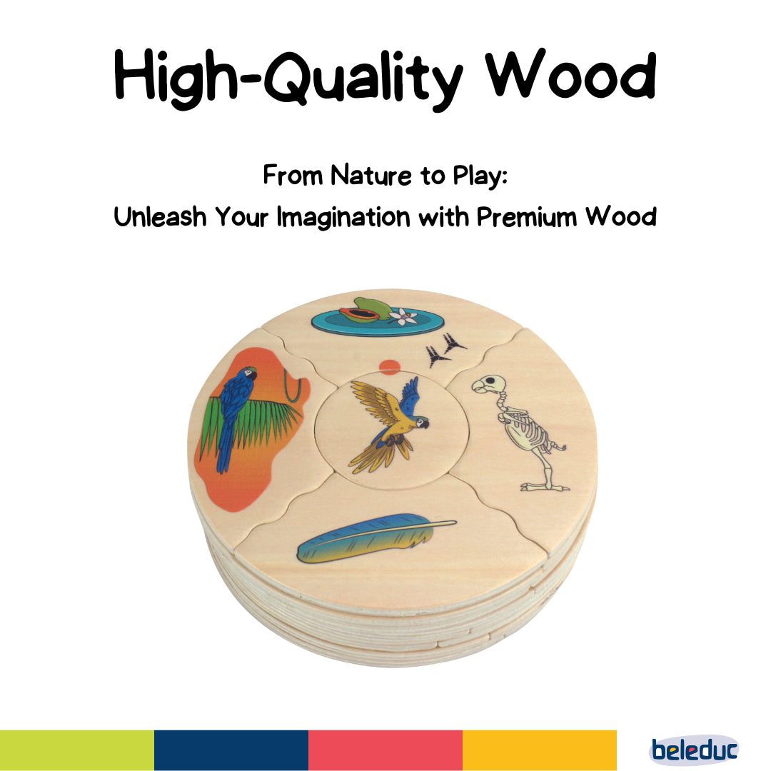 Beleduc Nawito Matching Puzzle Animals