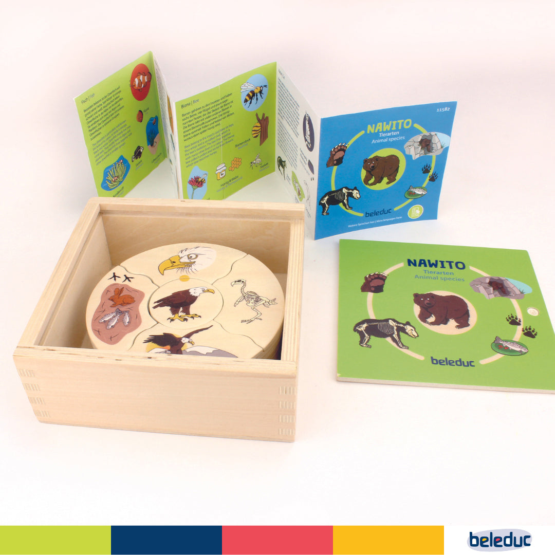 Beleduc Nawito Matching Puzzle Animals