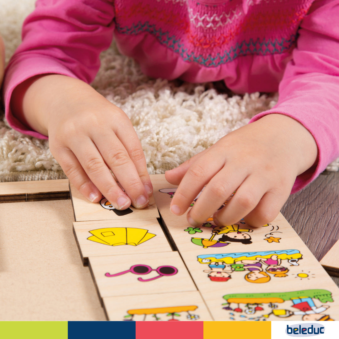 Beleduc Wooden Sorting Set Seasons - Toyspry