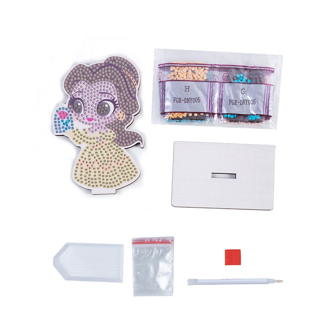 Belle Crystal Art Buddy - Disney Diamond Painting Craft Kit