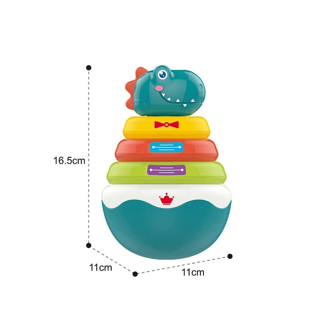 Bubble Dragon Baby Rattle - Infant Sensory Toy - Toyspry