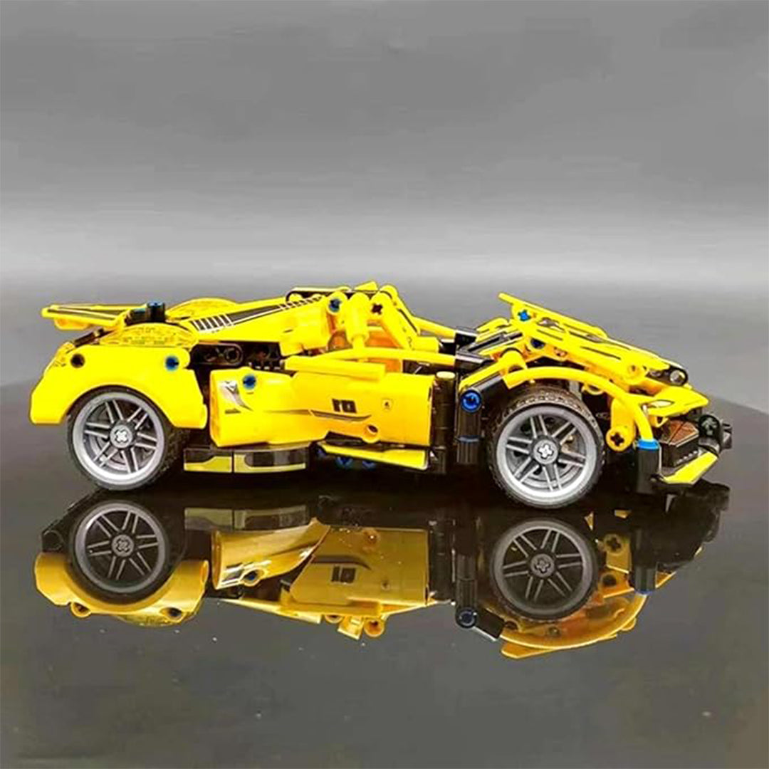 422-Piece Buildable Bugatti Toy Car Construction Set - Toyspry