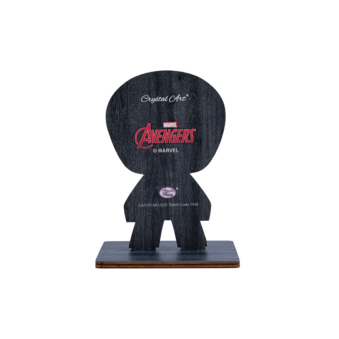 Captain America Crystal Art Buddy - Marvel Diamond Painting Craft Kit