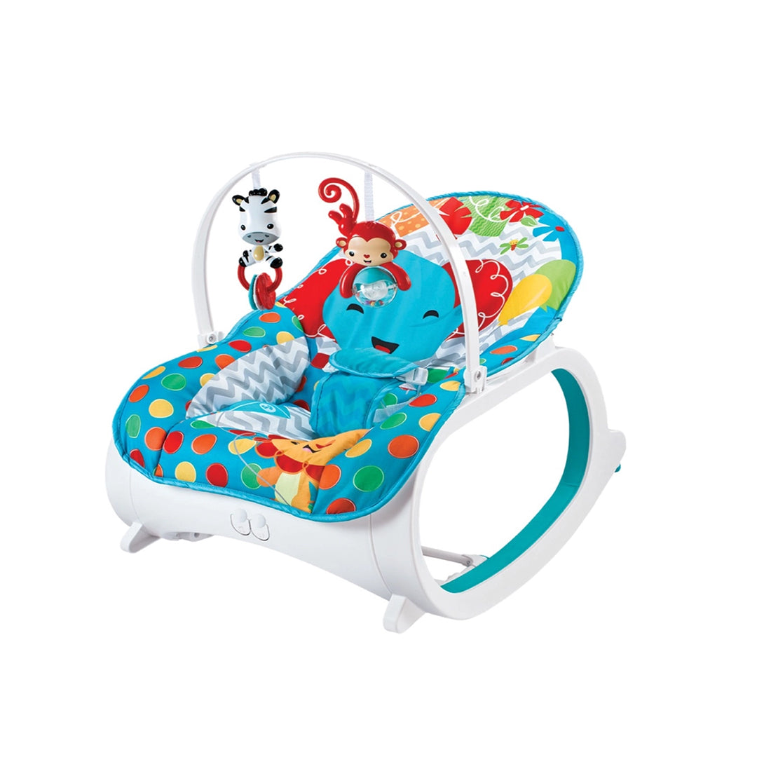 Fitch Baby  Rocking Chair - Elephant - Plush Baby Bouncer