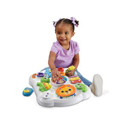 Children's Table with Sensory Activities | Interactive Baby Learning Table & Removable Panel | 6 Play Areas for Motor & Sensory Development