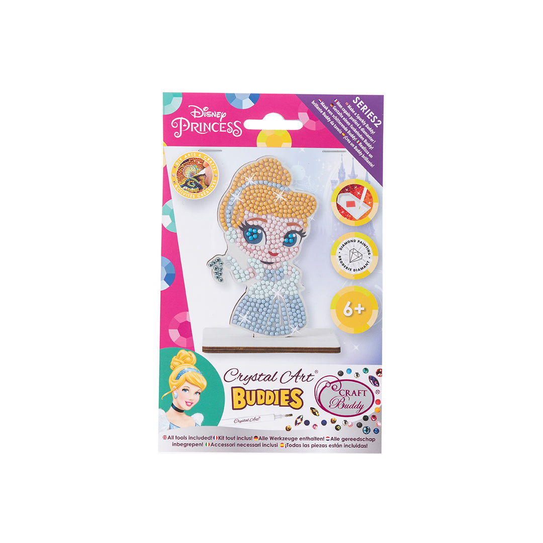 Craft Buddy Disney Cinderella Crystal Art Buddy - Toyspry