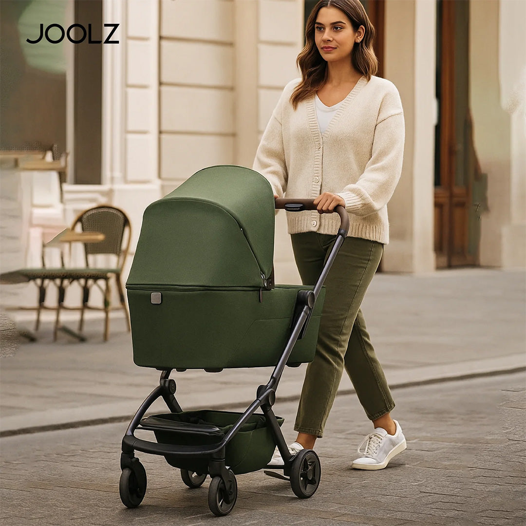 Joolz Hub Carrycot - Newborn Bassinet (Forest Green) - Toyspry