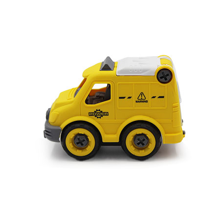 4-in-1 DIY Truck Playset & Construction Toy Car Set - Toyspry