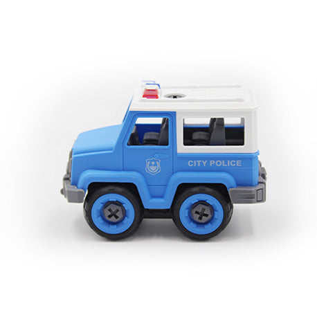 4-in-1 DIY Truck Playset & Construction Toy Car Set - Toyspry