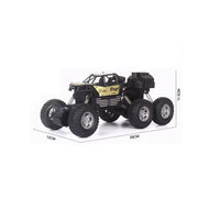 1:16 Scale Remote Control Alloy Spray Car - 6 Wheel Drive Off-Road RC Car for Kids