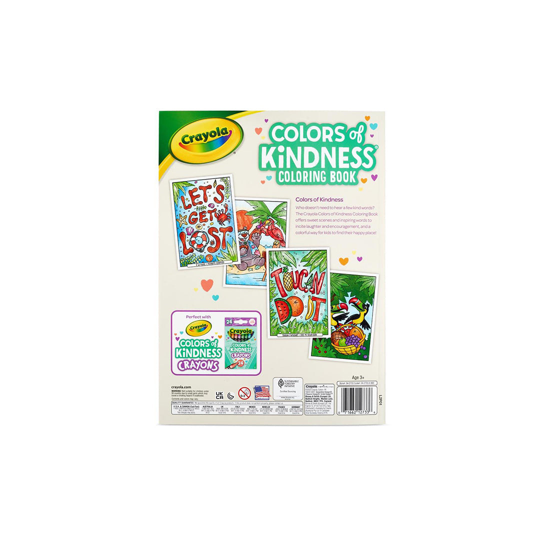 Crayola Colouring Book - 96 Pages of Colours of Kindness - Toyspry