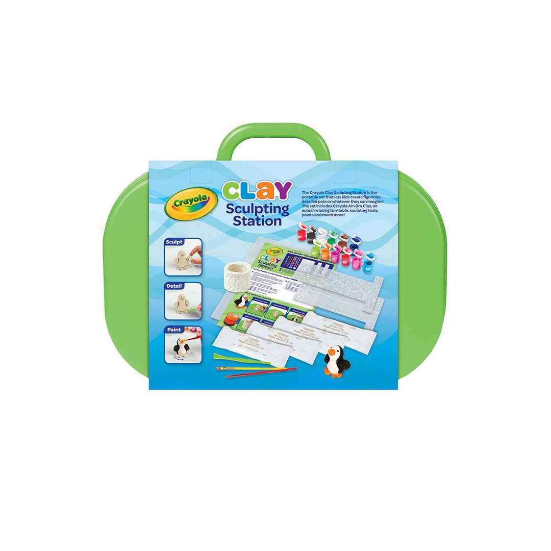 Crayola Clay Sculpting Station & Pottery Wheel - Toyspry