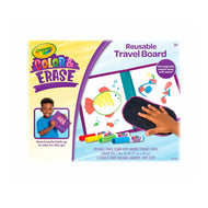 Crayola Color & Erase Drawing Board | Portable Travel Coloring Kit