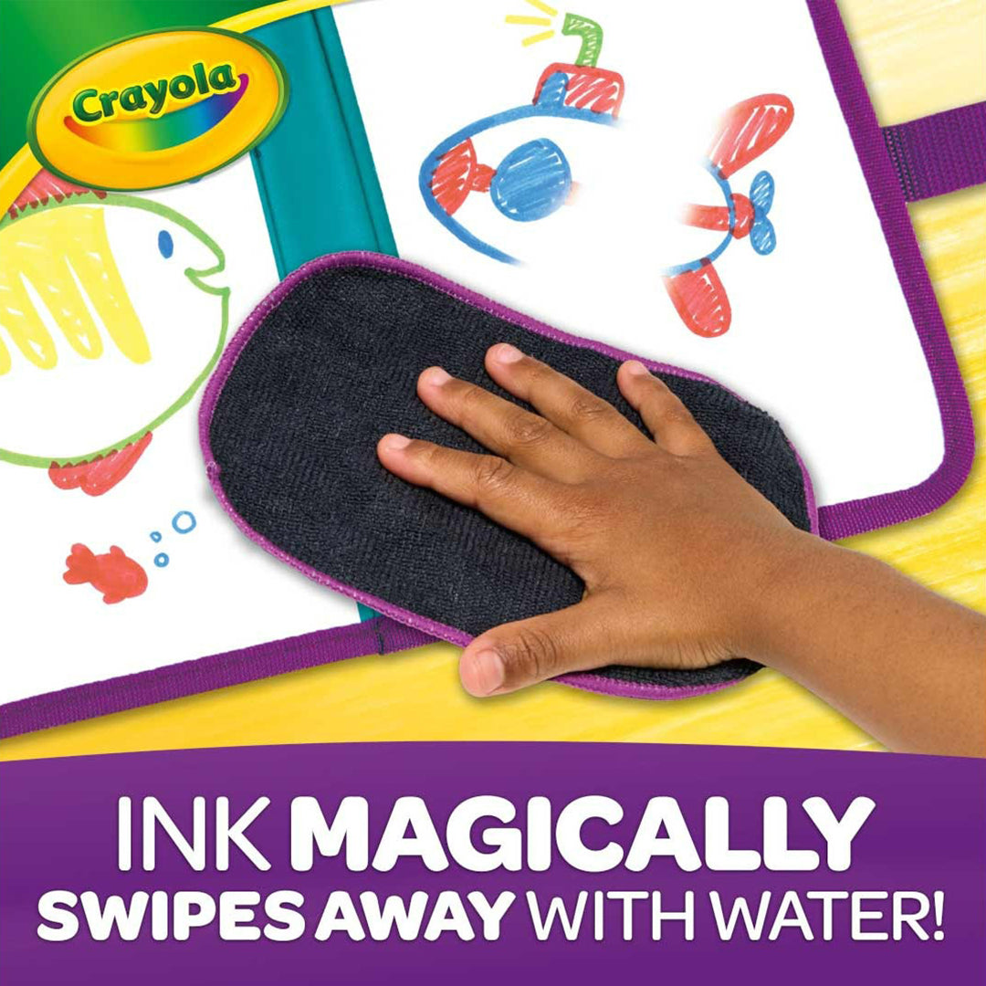 Crayola Color & Erase Drawing Board | Portable Travel Coloring Kit