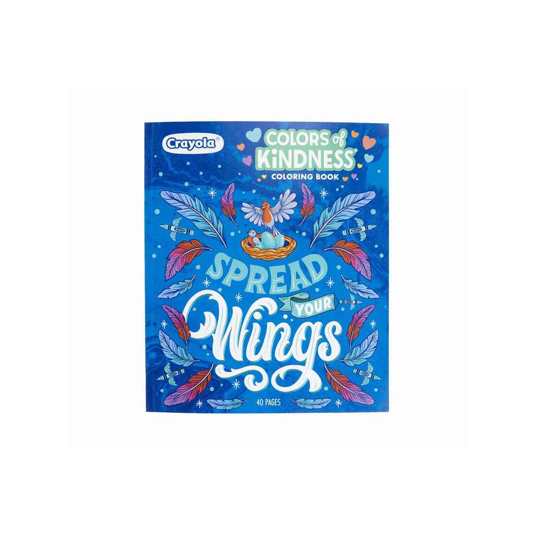 Crayola Colors of Kindness Coloring Book, 40 Pages - Toyspry