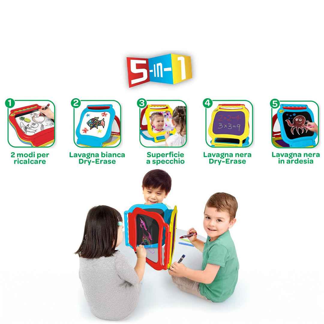 5 in 1 kids travel art desk and drawing board UAE