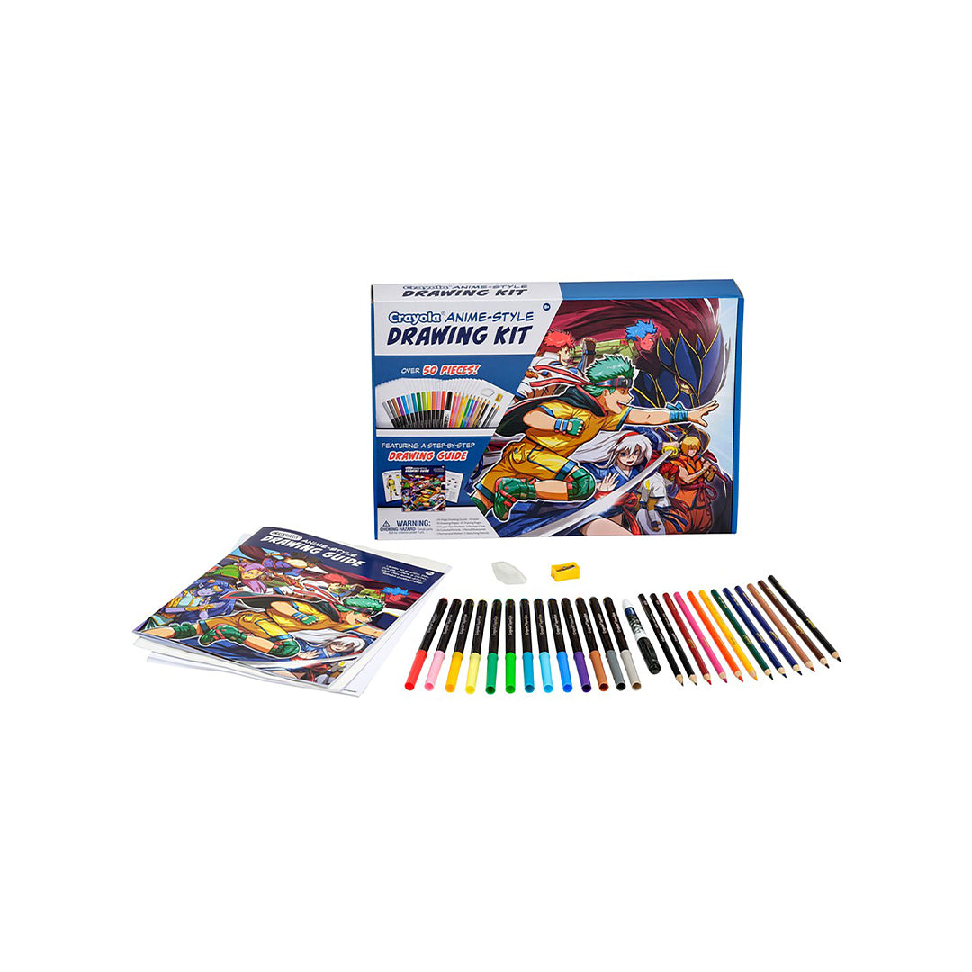 Crayola Learn to Draw Manga Drawing Kit