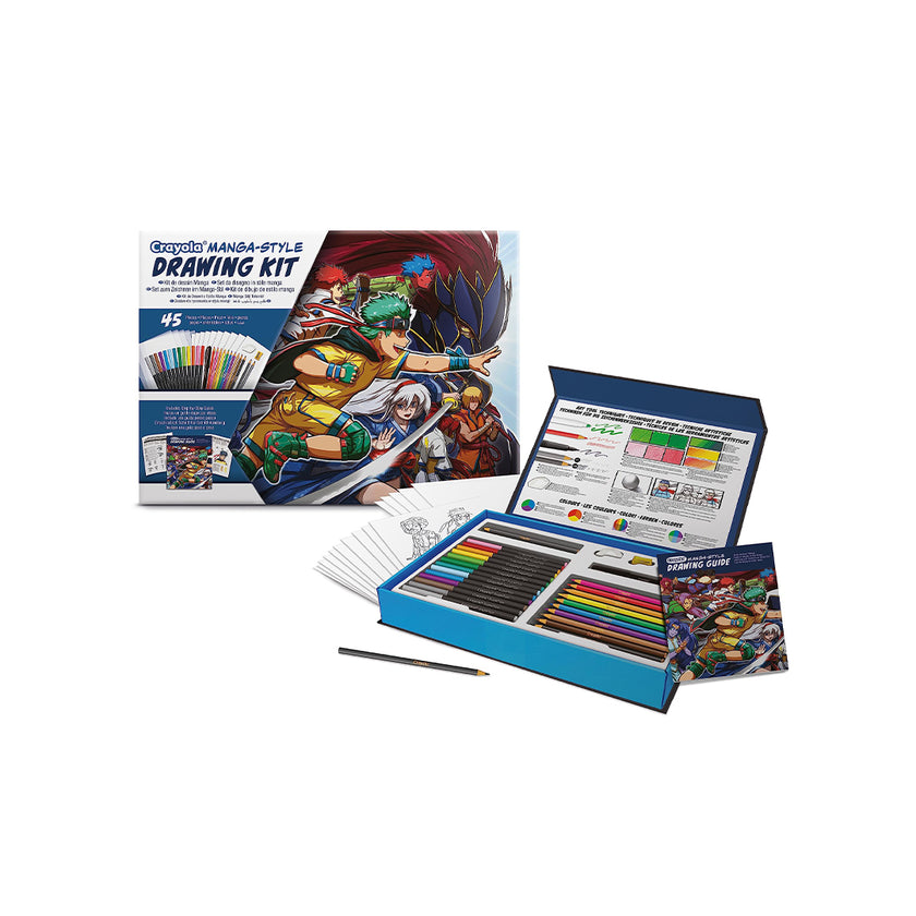 Crayola Learn to Draw Manga Drawing Kit