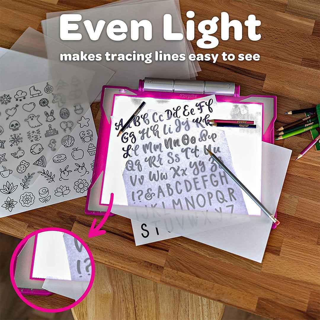 Crayola Light-Up LED Tracing Pad - Toyspry