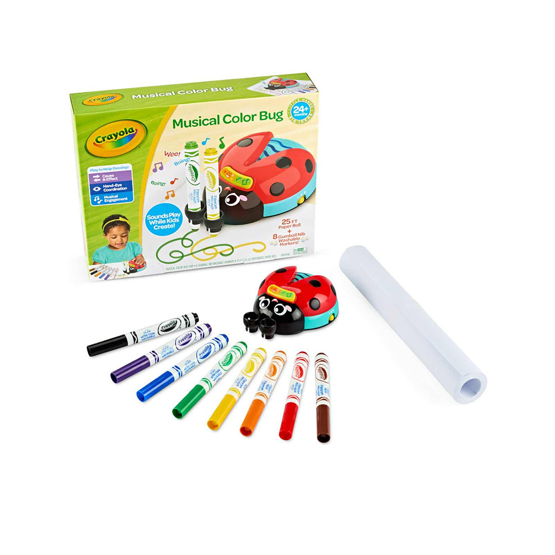Crayola Musical Doodle Bug | Interactive Coloring Toy for Kids