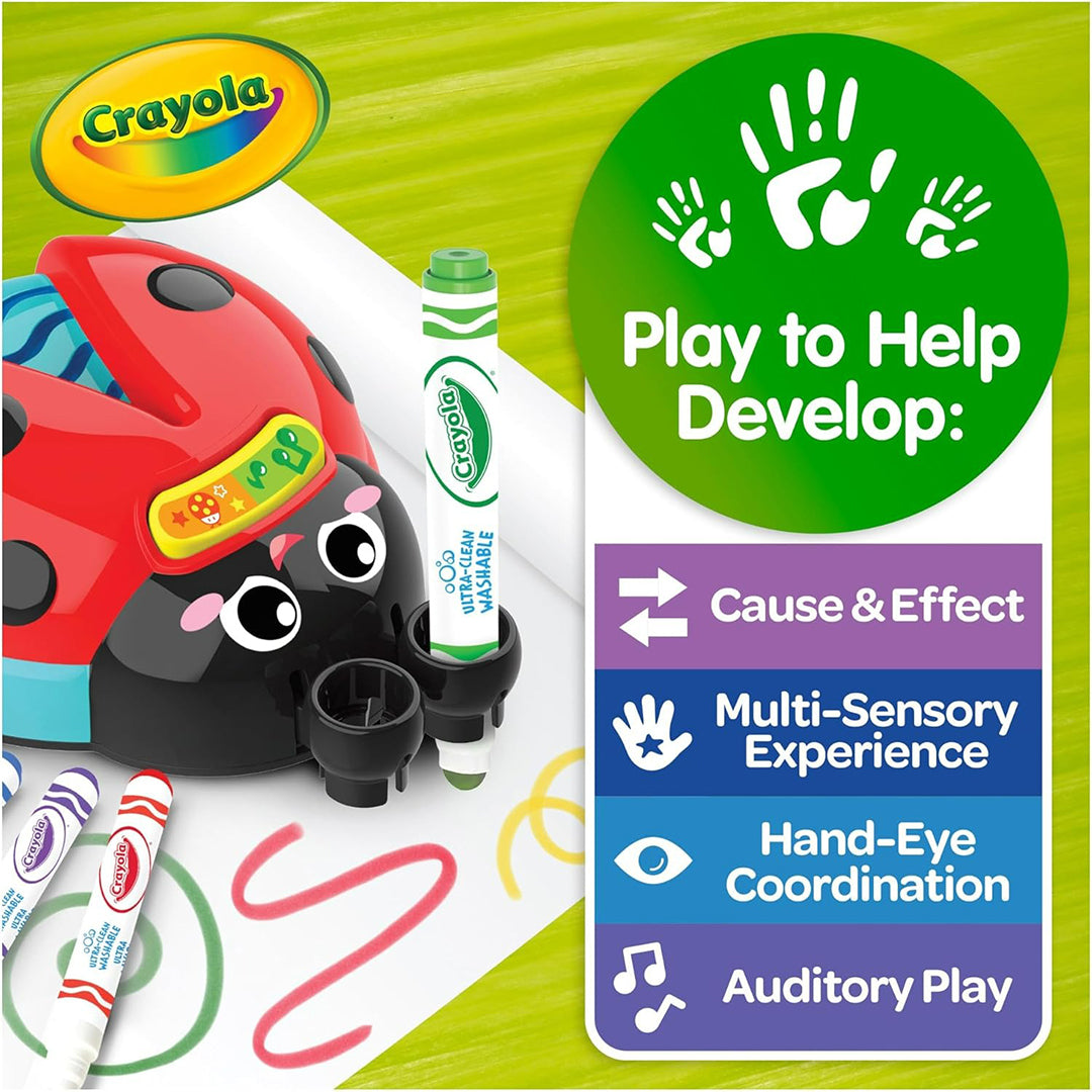 Crayola Musical Doodle Bug | Interactive Coloring Toy for Kids