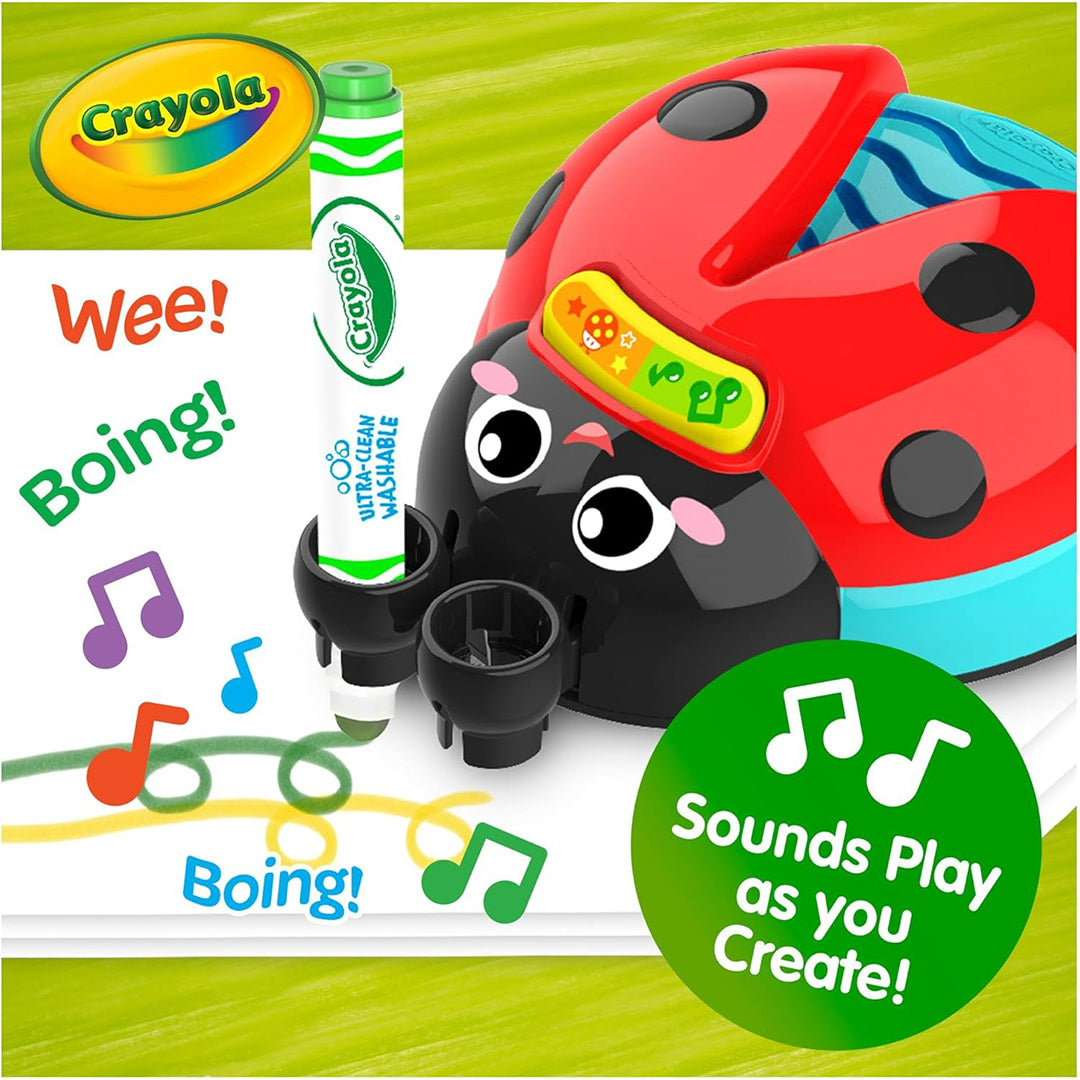 Crayola Musical Doodle Bug | Interactive Coloring Toy for Kids