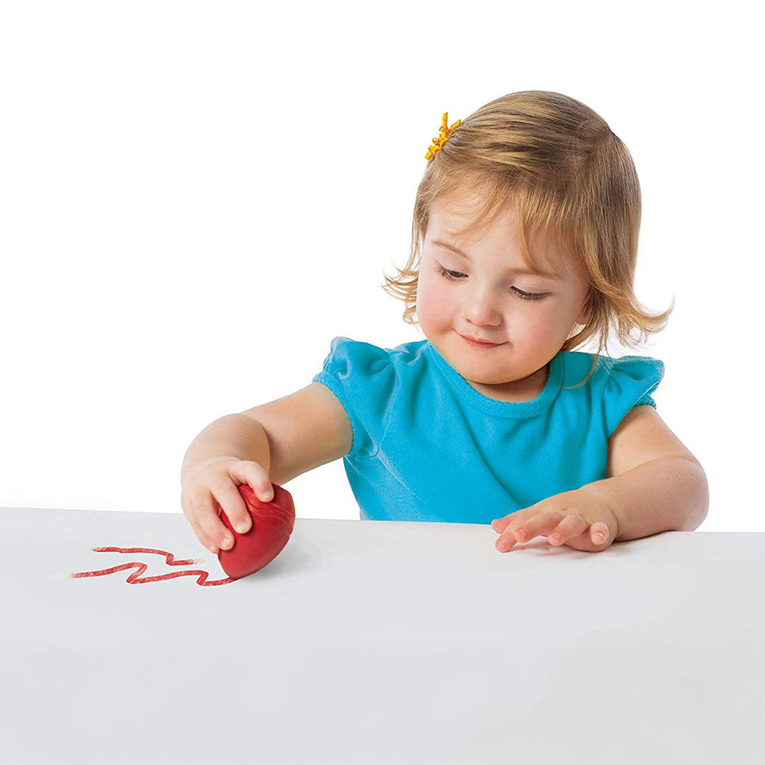 Crayola My First Palm Grip Crayons | Toddler Coloring Supplies & Fine Motor Skills Toy