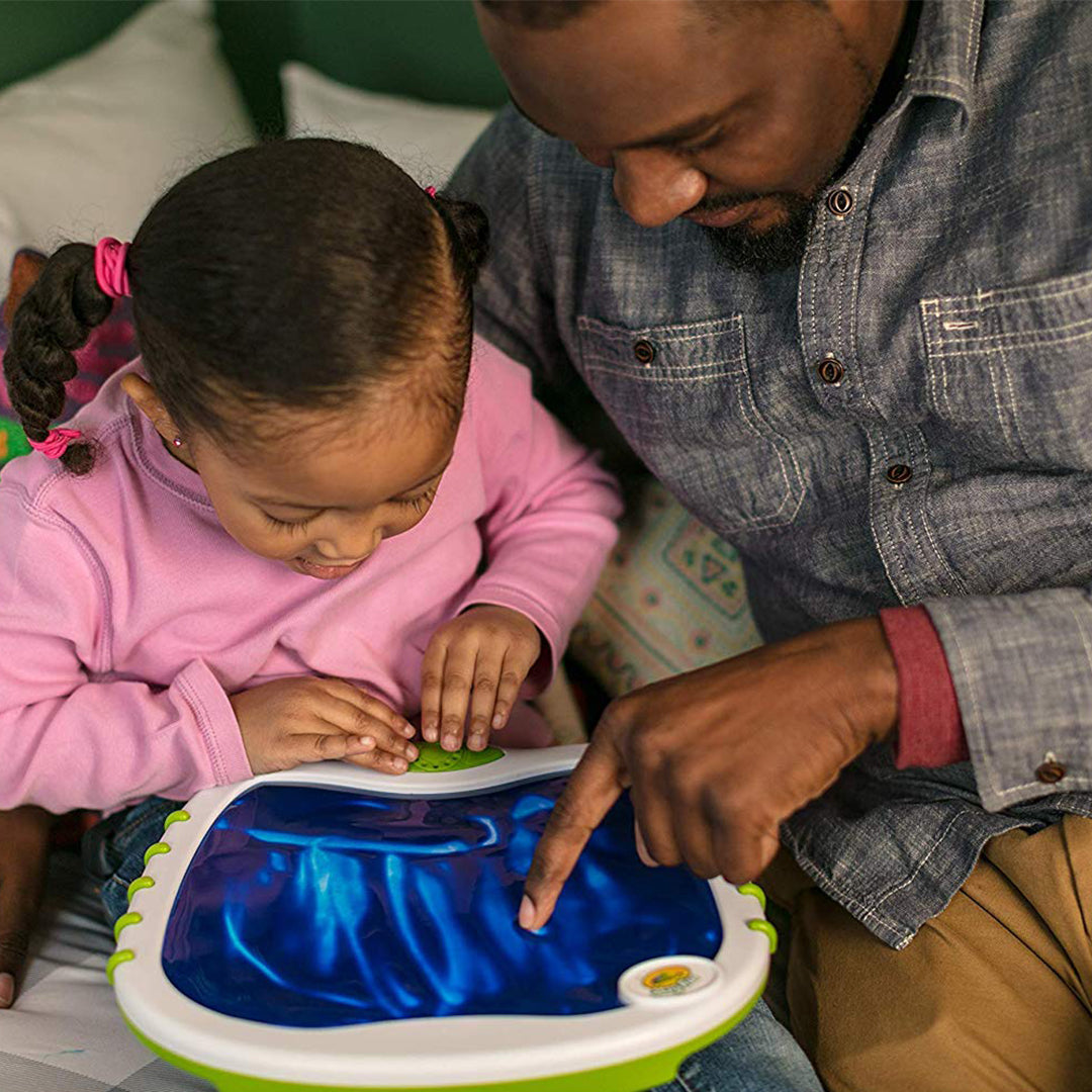 Crayola My First Touch Lites | Mess-Free Toddler Drawing Board & Sensory Toy