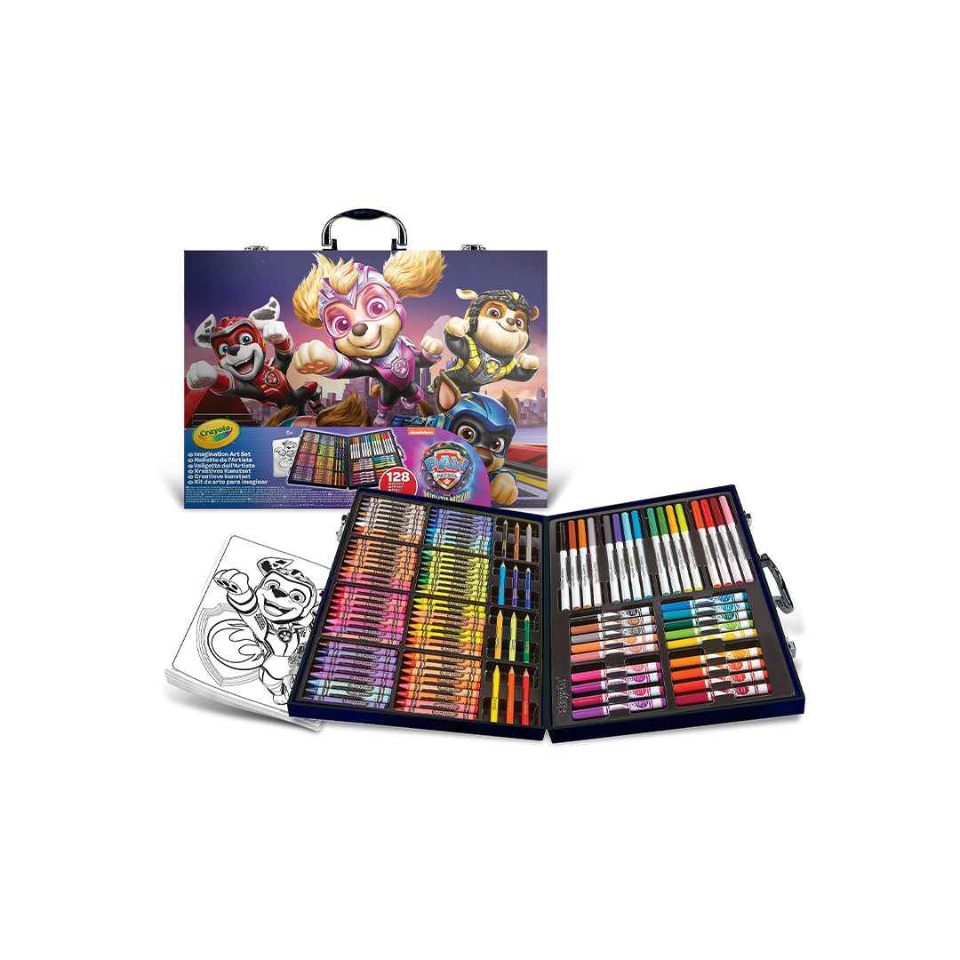 Crayola Paw Patrol Mighty Movie Painting Case - Toyspry