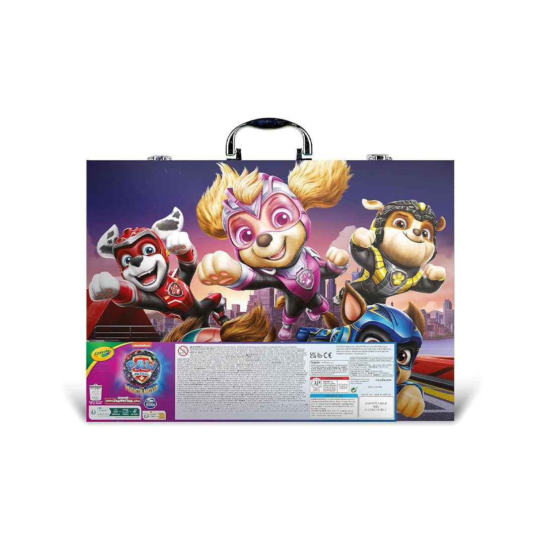 Crayola Paw Patrol Mighty Movie Painting Case