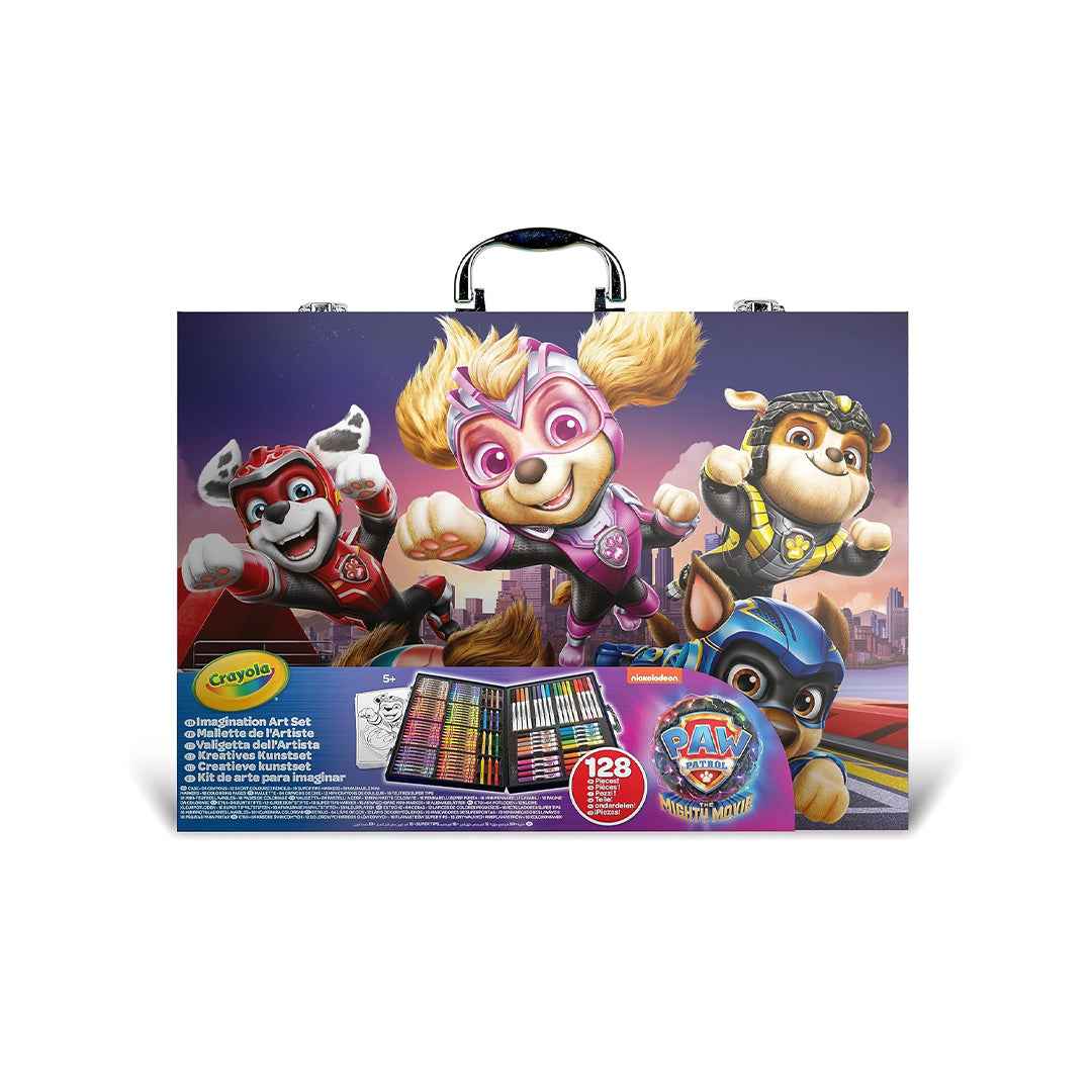 Crayola Paw Patrol Mighty Movie Painting Case - Toyspry