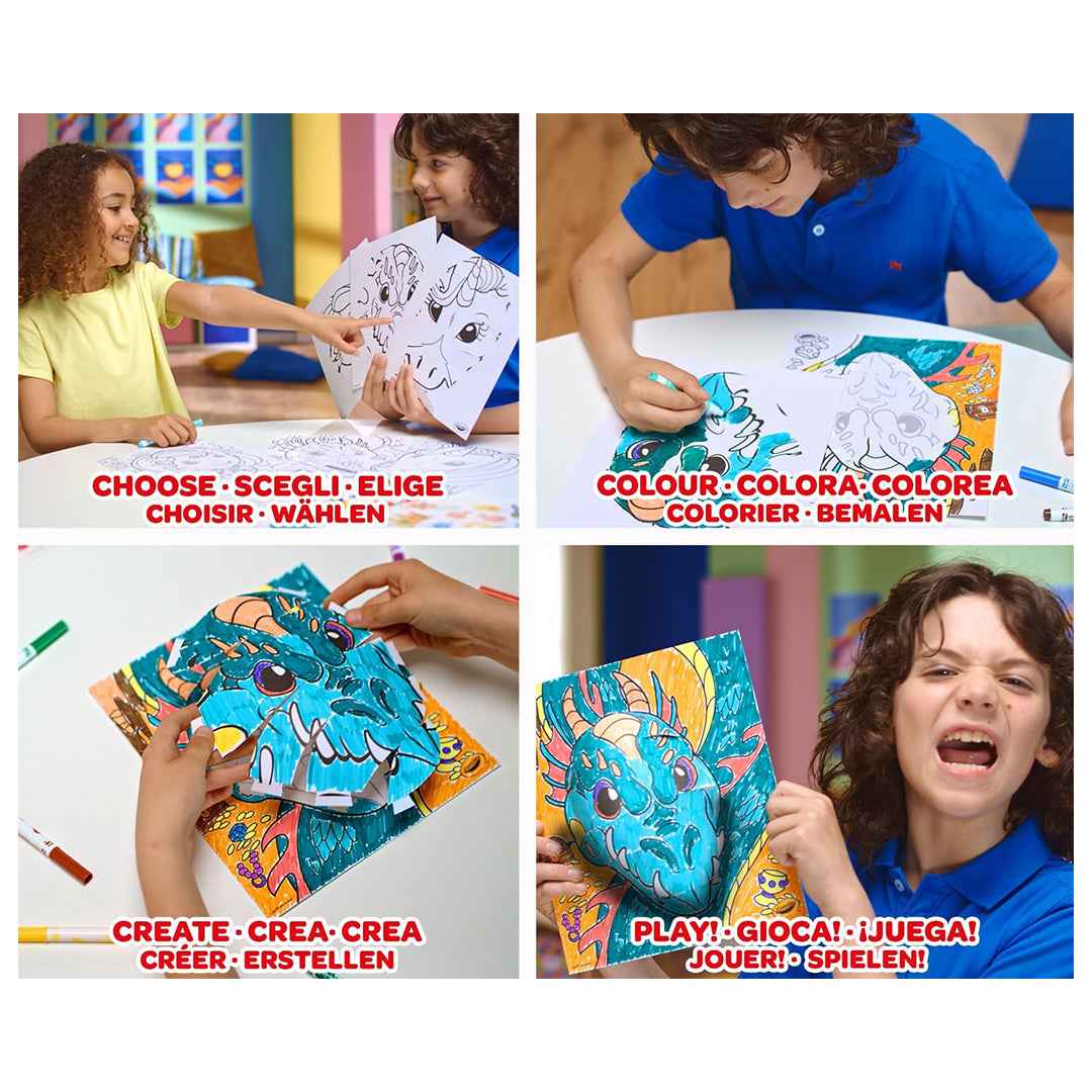 Crayola Pops Super 3D Jungle Activity Set - Toyspry