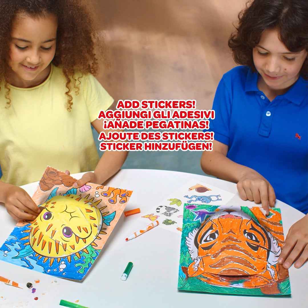 Crayola Pops Super 3D Jungle Activity Set - Toyspry
