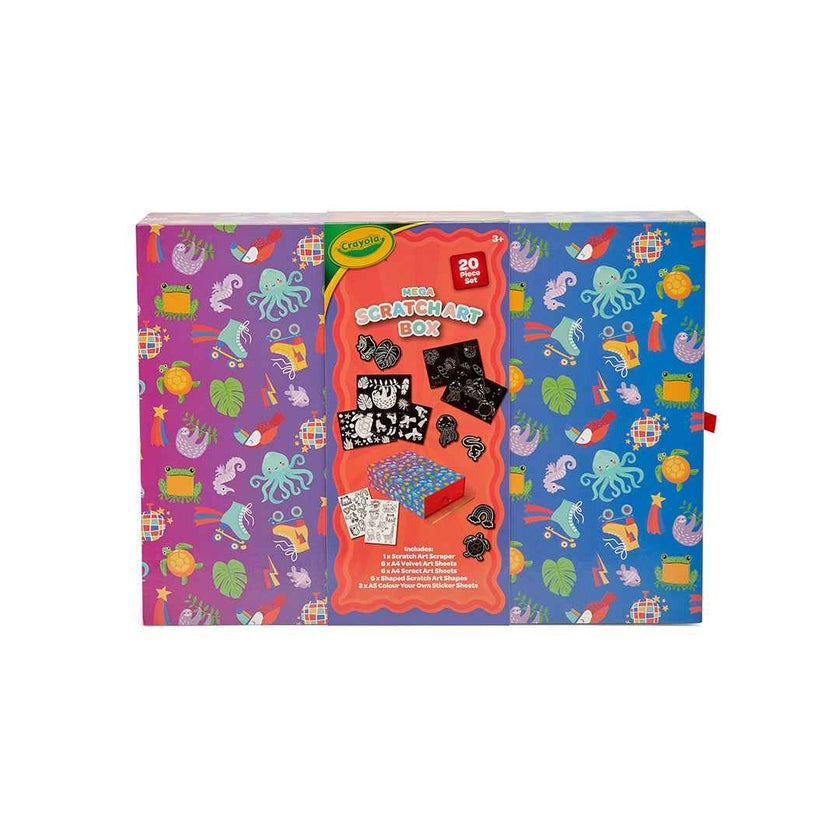 Crayola Scratch & Color Bumper Box