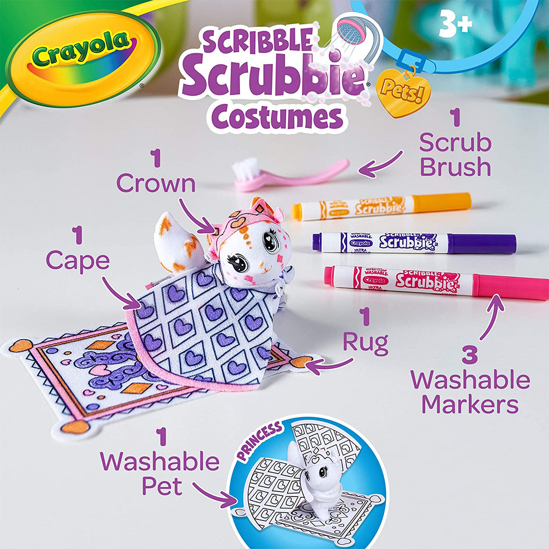 The accessories, including the mermaid tail and seashell headband, laid out
