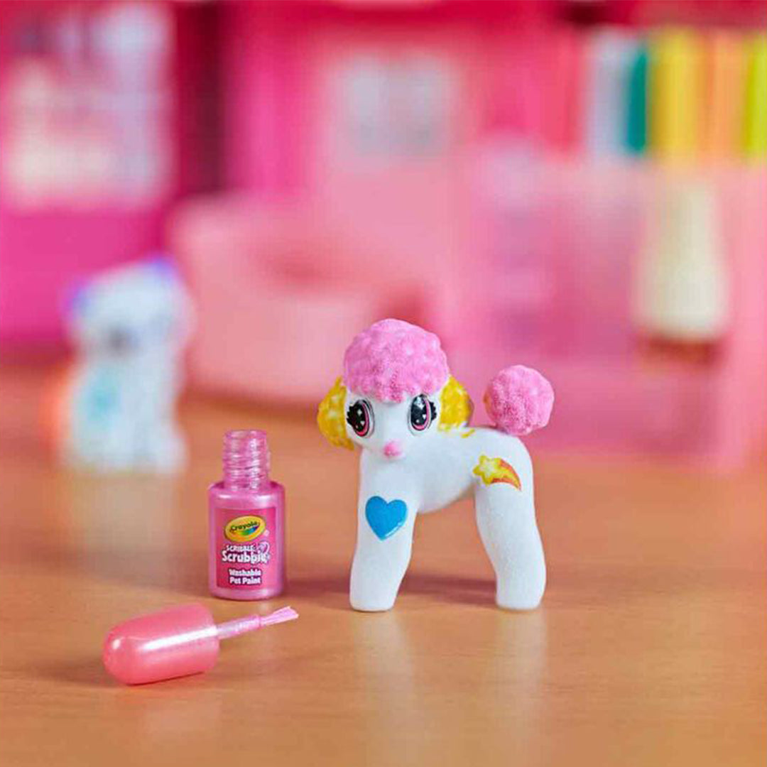 Crayola Scribble Scrubbie Pets Super Salon Playset