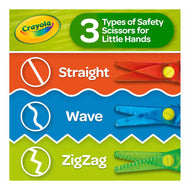 Crayola Toddler Scissor Skills Activity Kit | Safety Scissors, Crayons, Markers & Pad for Kids