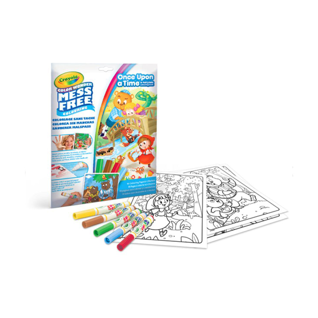 Crayola Wonder Set Once Upon A Time Coloring Book with Markers
