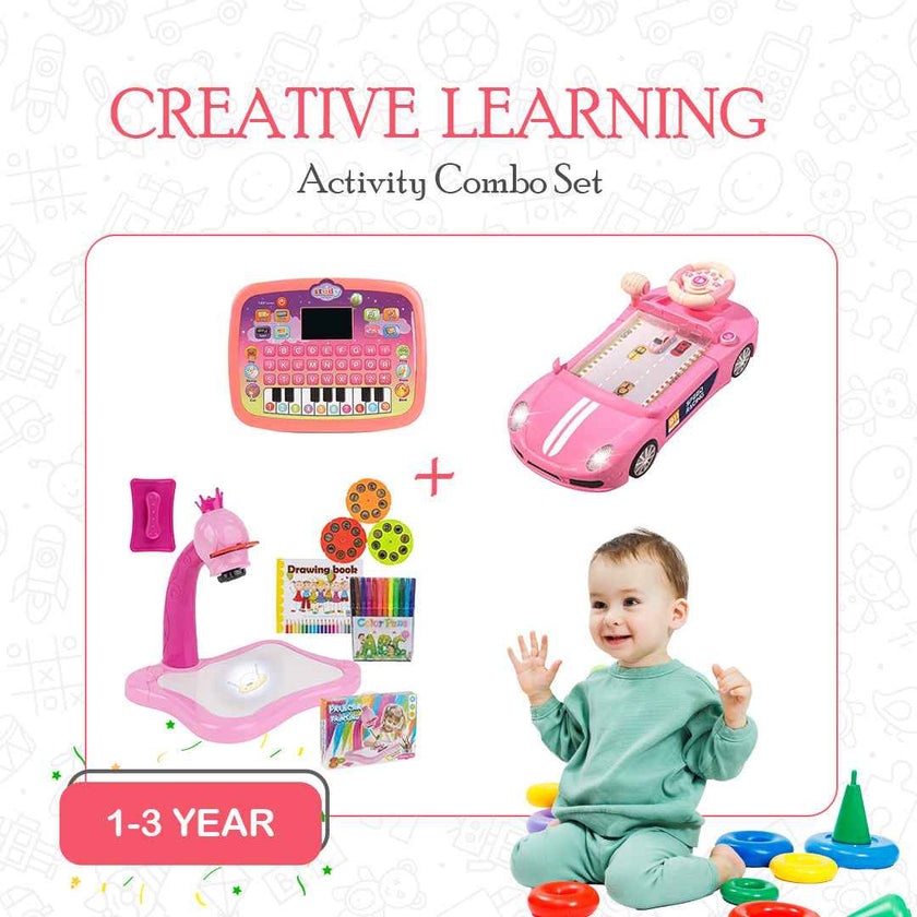 Toddler Activity Combo Set - Creative Learning Toy (1-3 Years)