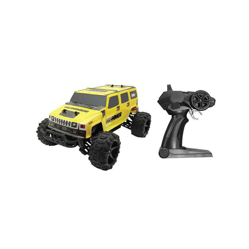 D-Power 1:10 Yellow Hummer H2 RC Car
