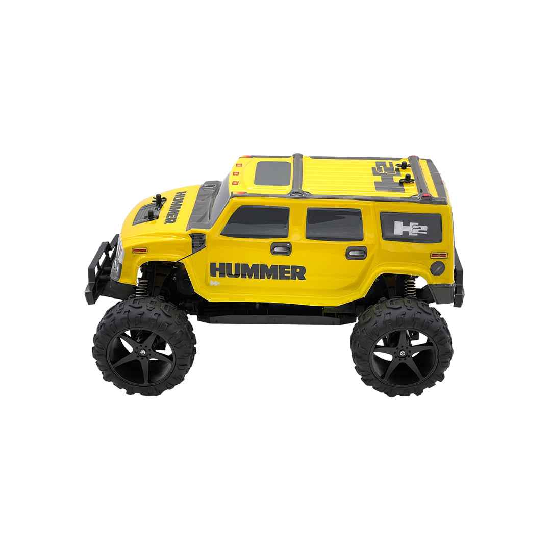 D-Power 1:10 Yellow Hummer H2 RC Car - Toyspry