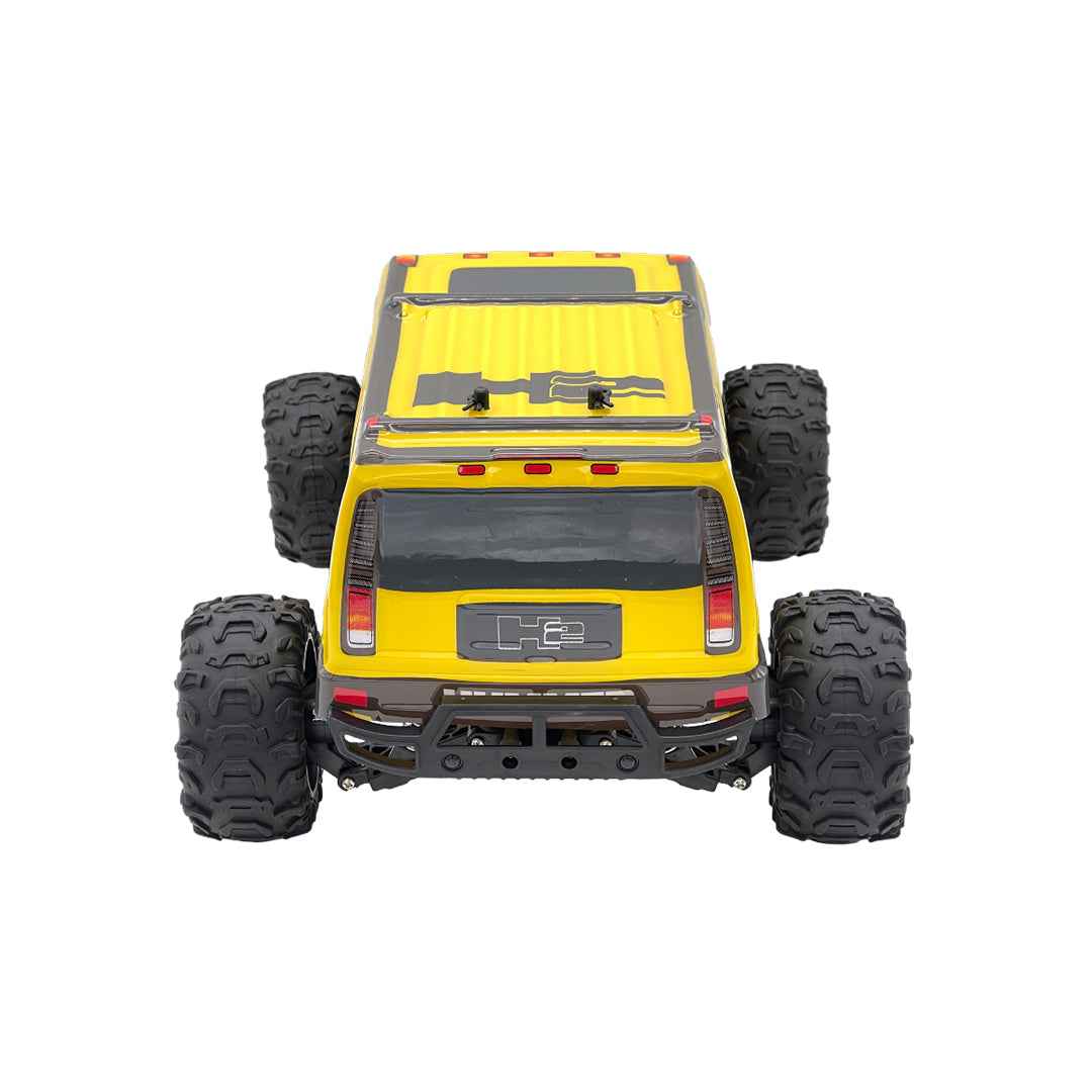 D-Power 1:10 Yellow Hummer H2 RC Car