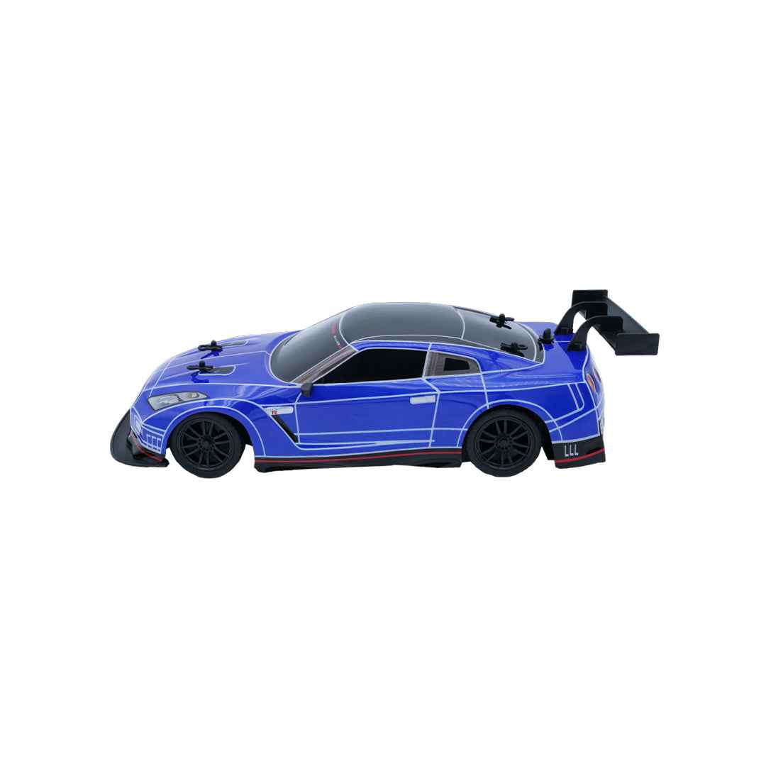 1:16 Nissan GTR RC Drift Car – High-Speed Racer with Real Vapor Exhaust - Toyspry