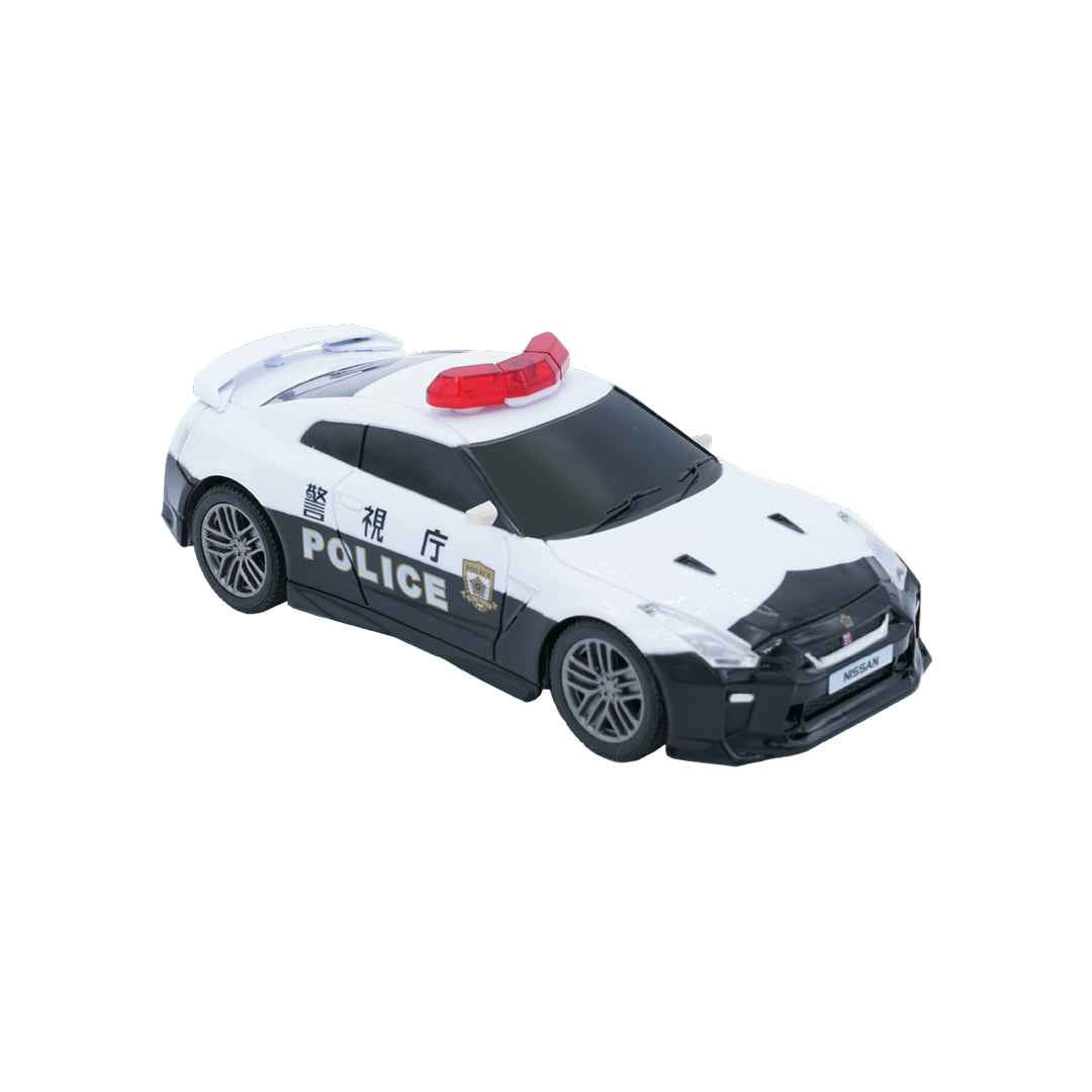 D-Power 1:32 GT-R Tokyo Police RC Car - Toyspry