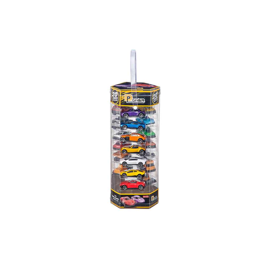 D-Power 20-Piece Diecast Cars Set