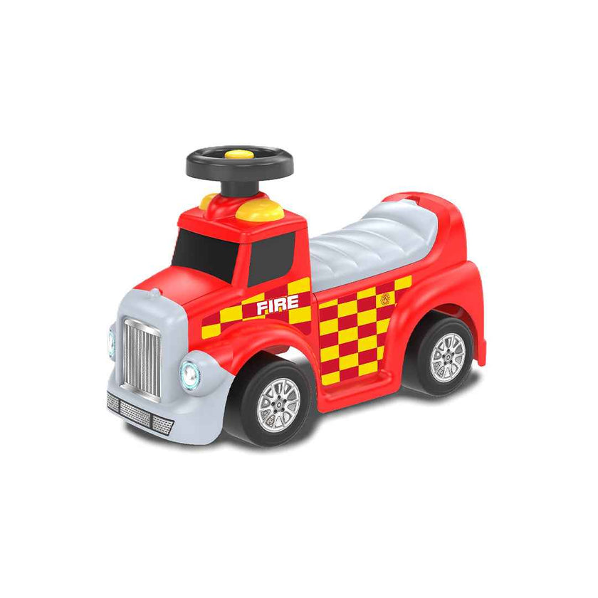D-Power My First Foot-to-Floor Ride-On Fire Engine