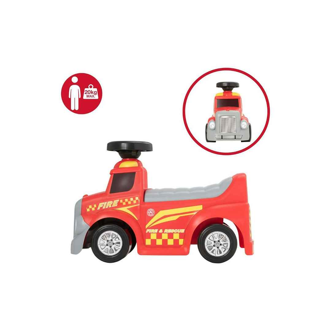 D-Power My First Foot-to-Floor Ride-On Fire Engine - Toyspry